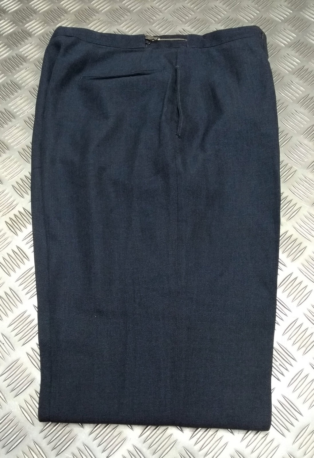 Vintage Trousers RAF Royal Air Force Dress Old Pattern Air Force Blue Grey Colour Waist 35"