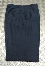 Vintage Trousers RAF Royal Air Force Dress Old Pattern Air Force Blue Grey Colour Waist 35"