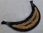 General Officer Peak British Oak Leaf Gold Wire Sprig Dress Hat Visor