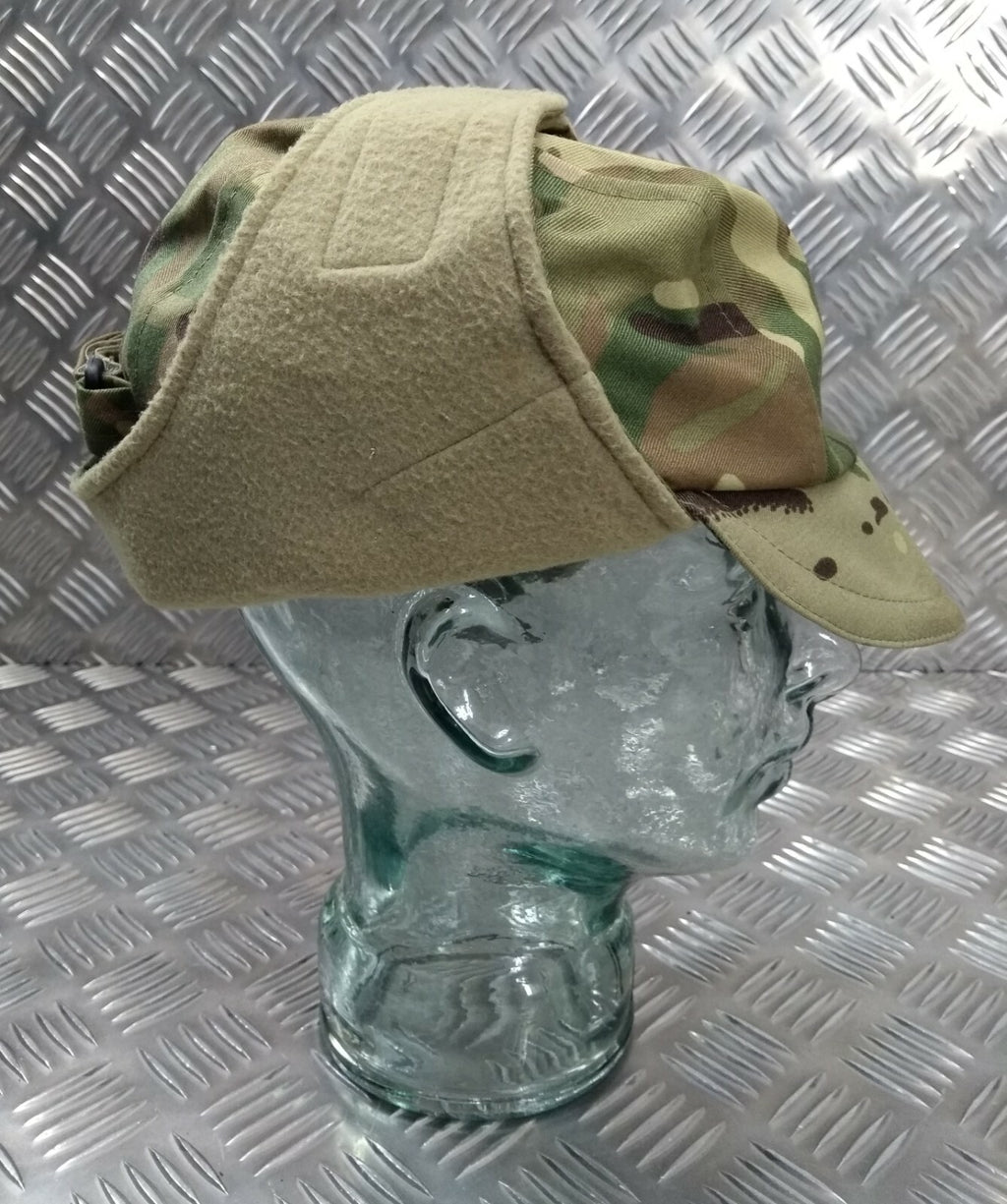 MTP MVP Waterproof & Breathable Multi Camo Dog Lined Trapper Hat. British Army