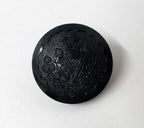 Genuine British Army The Royal Irish Rangers Dress Buttons Black Subdued 25mm