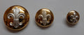 Duke of Lancaster Small Buttons X3 Sizes Dress British Army Raised Insignia