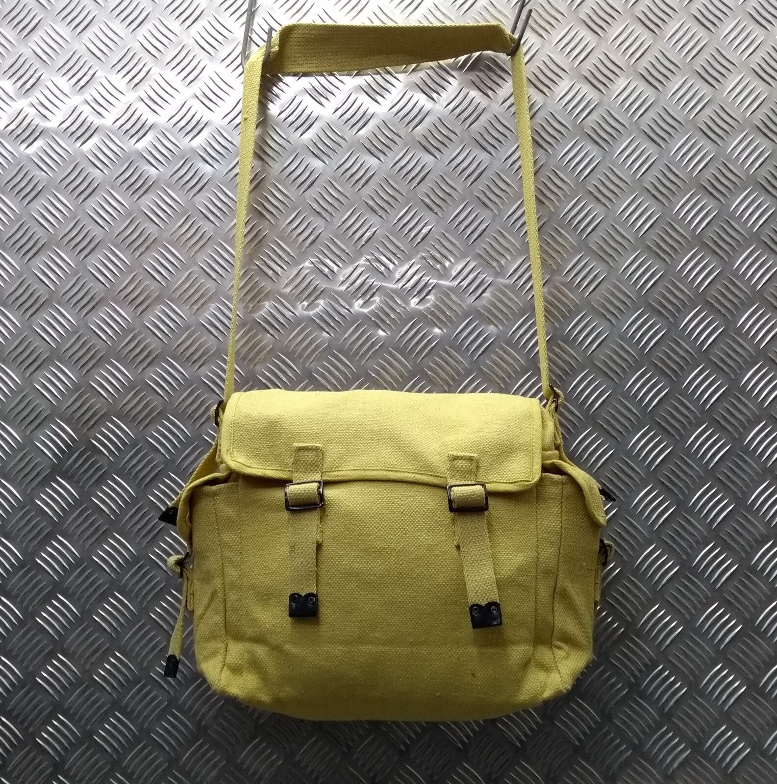 Military Style 37 Pattern Haversack / Canvas Shoulder Bag Festival With Pockets