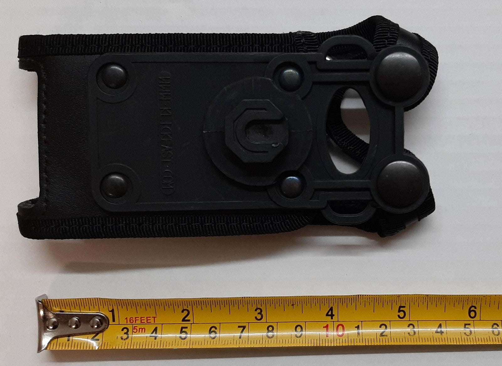Klickfast Radio Holder Leather Case Communications Device Carrier UK Forces