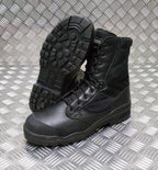 Magnum Black STEEL Toe Cap Boots Genuine British Army Issue Hot Weather - NEW