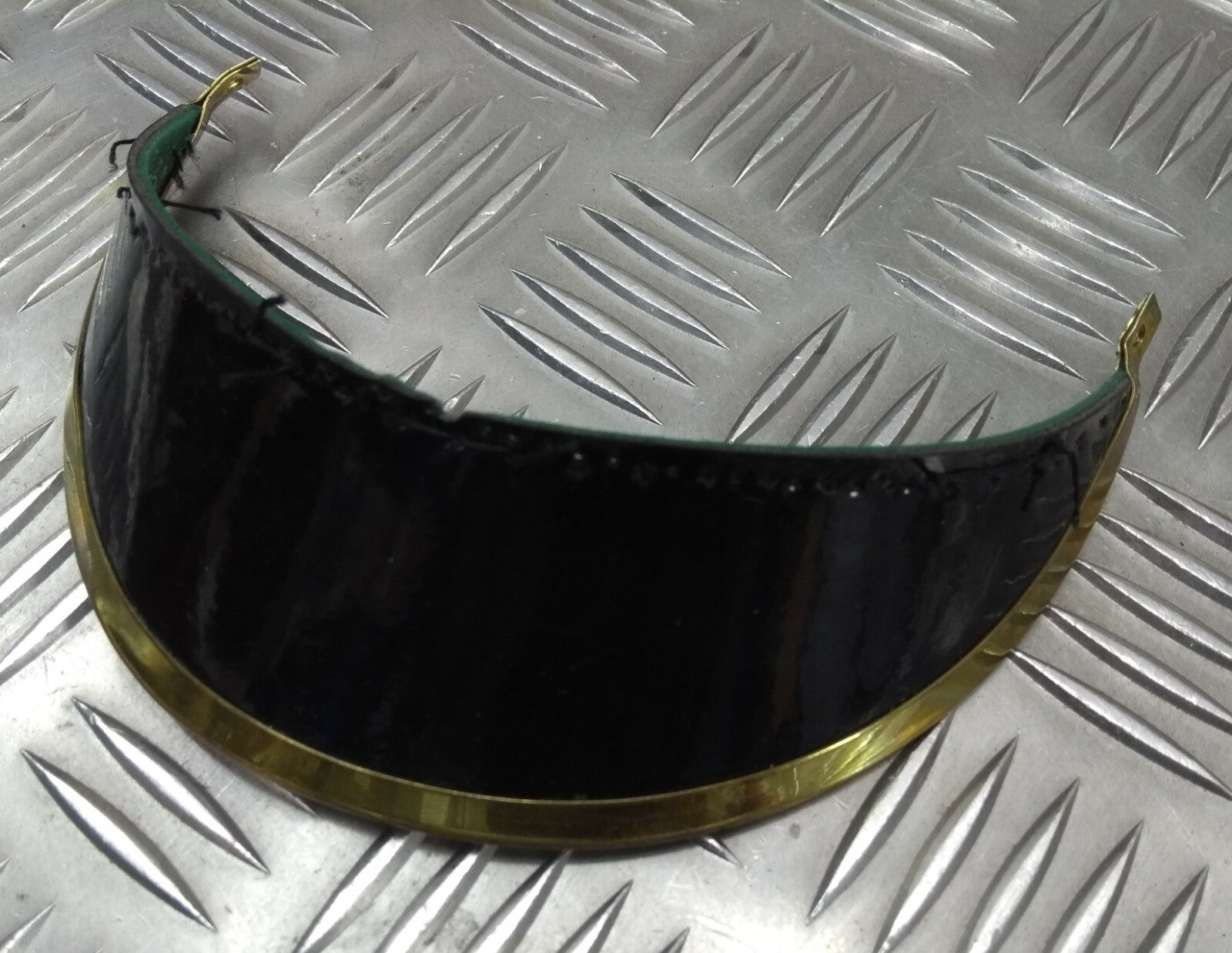 Genuine British Made Army Issue Guards Dress Hat 1 Strip Bar Peak
