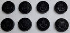 The Rifles Regimental No2 Ring Back Black Button Set British Army Insignia O/R