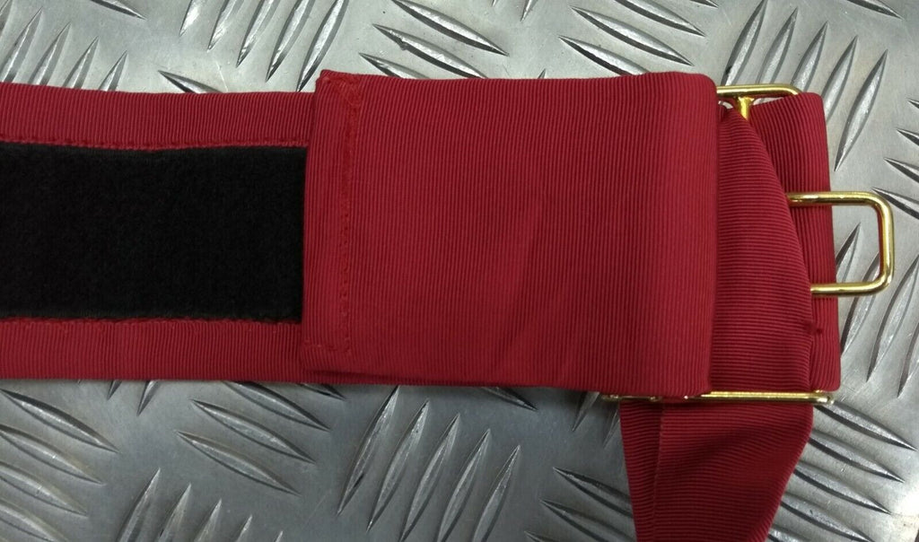 Waist Sash Officers Scarlet / Red Ceremonial Genuine British Forces Army 44"