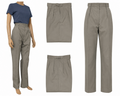 WRAF / RAF Royal Air Force Stone Trousers Royal Air Force Warm Weather Womans Safari Type Slacks - NEW