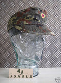 Genuine German Army Flectarn Camouflage Peak Baseball Cap / Hat - Size 57cms