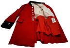 Red Long Coat Royal Hospital Chelsea Queens Crown British Army Uniform Faulty