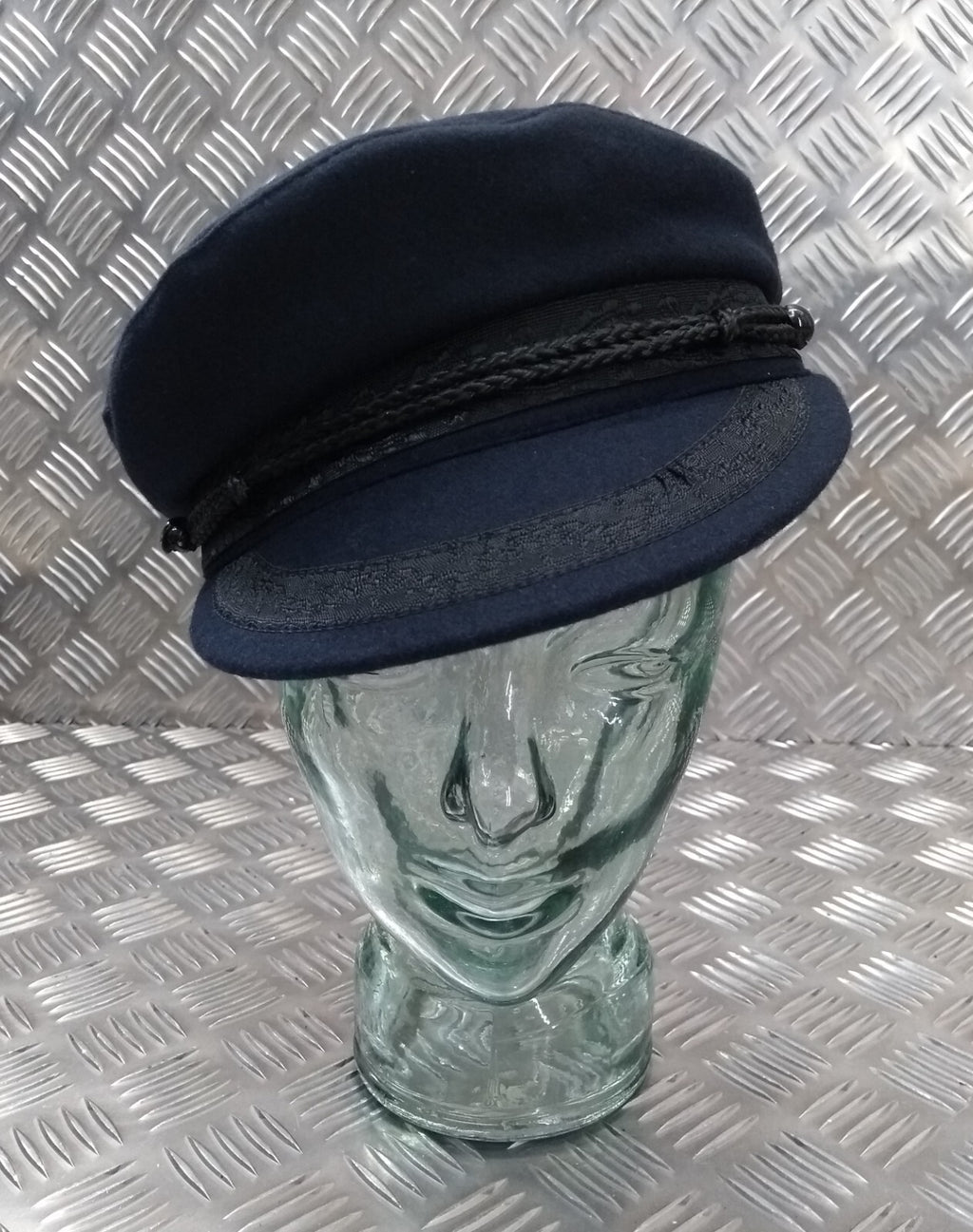 Maritime Sailor Cap, Naval Breton Type Greek Fisherman & Yachtsman Boating Hat