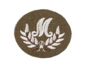Mortar Man Qualification British Army Oval Fad Patch