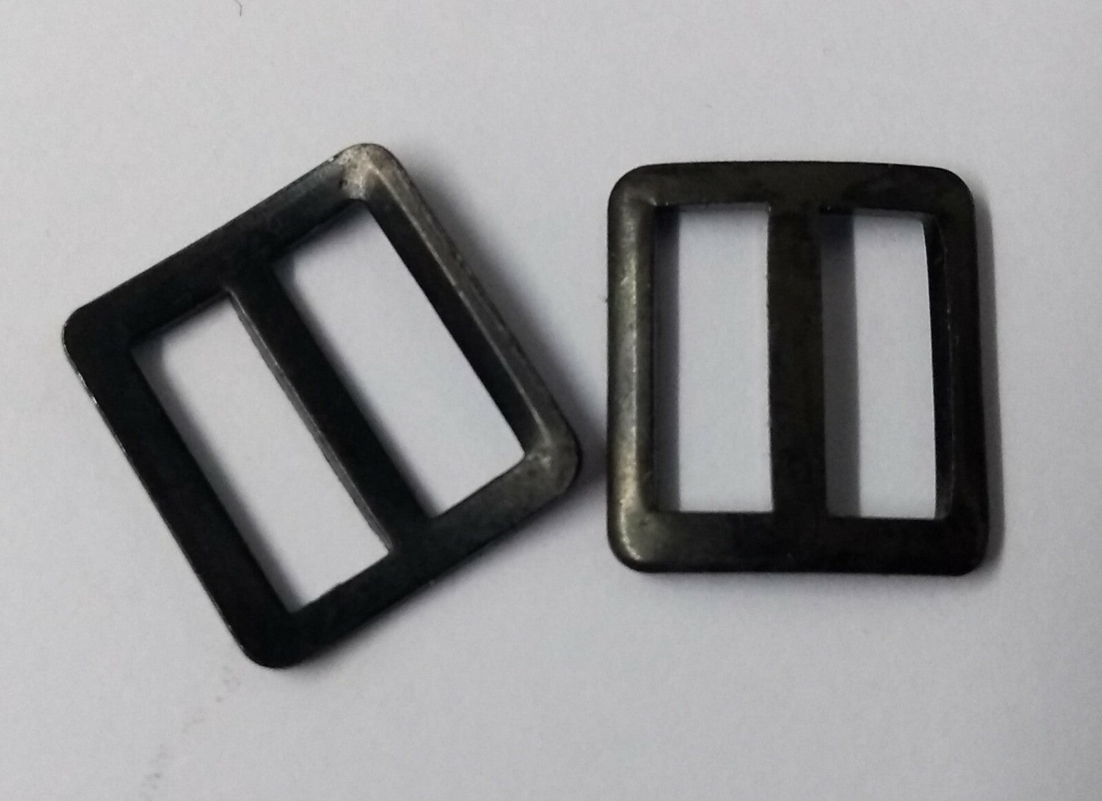 3/8" Strap Slider Stay Subdued Metal Buckles 3 Pairs STD83 X 6