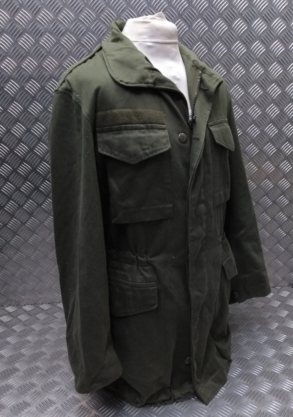 M65 Combat Jacket Green M-65 Pattern With Concealed Hood Olive Drab AUT