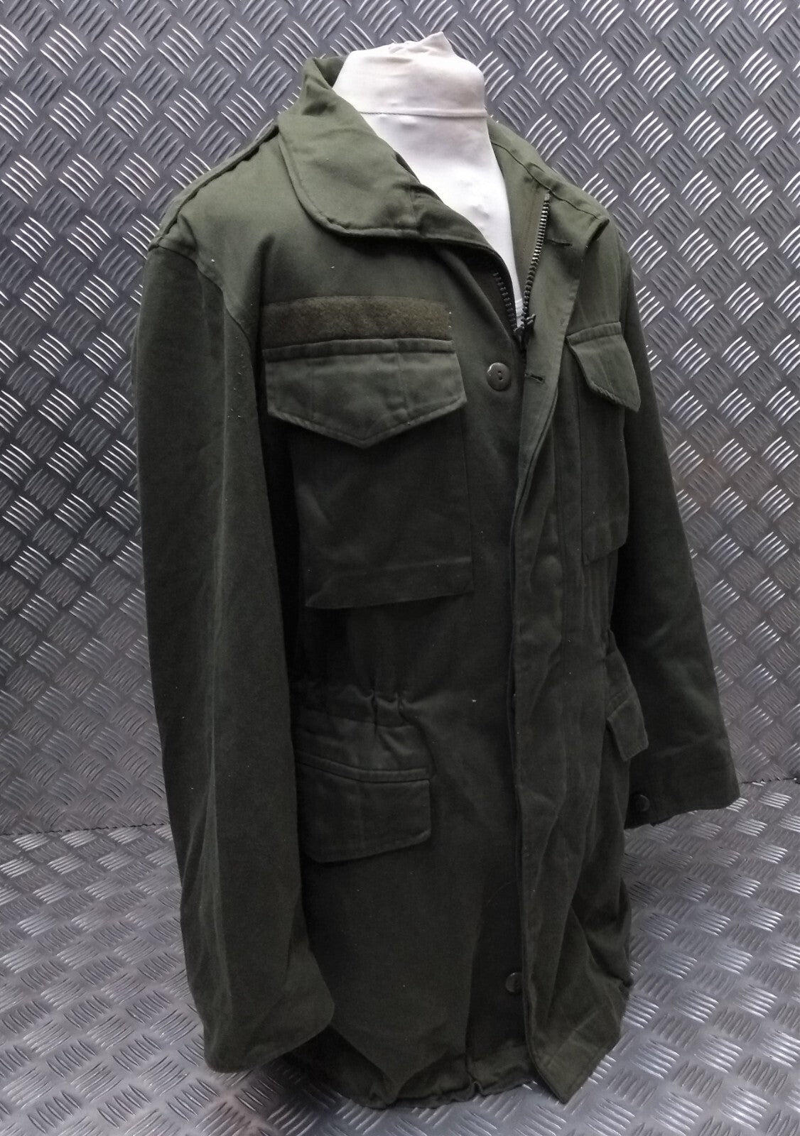 M65 Combat Jacket Green M-65 Pattern With Concealed Hood Olive Drab AUT