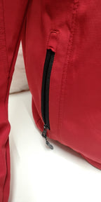 British Army Red Base Layer Soft Shell Jacket with Polish Eagle and Number 7 Insignia Size M