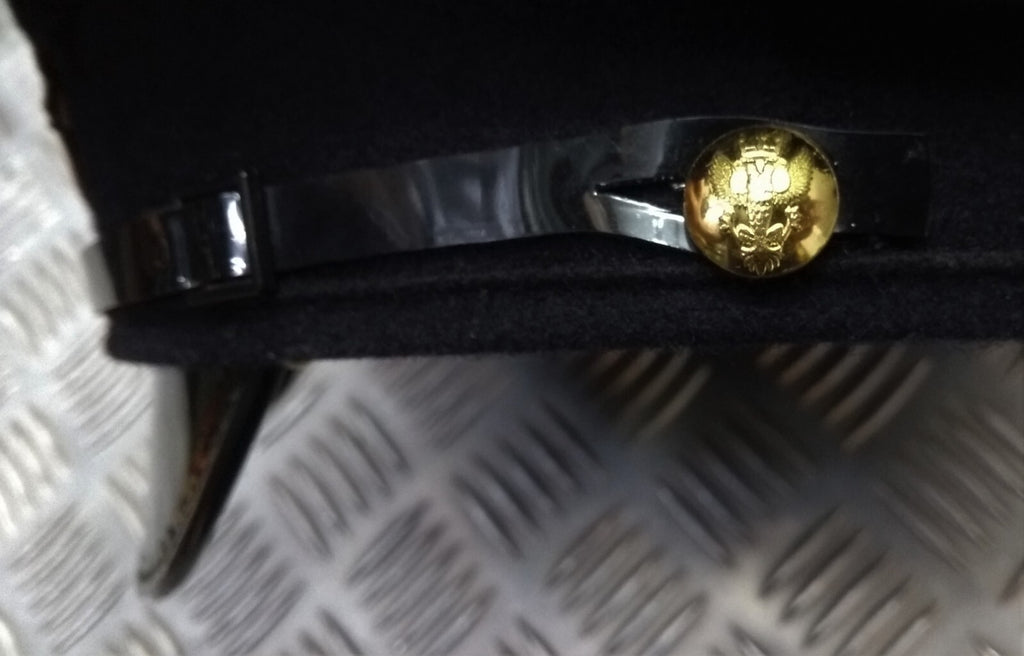 Mercian Regiment No1 Dress Hat Uniform Issue Small Peak Insignia Present