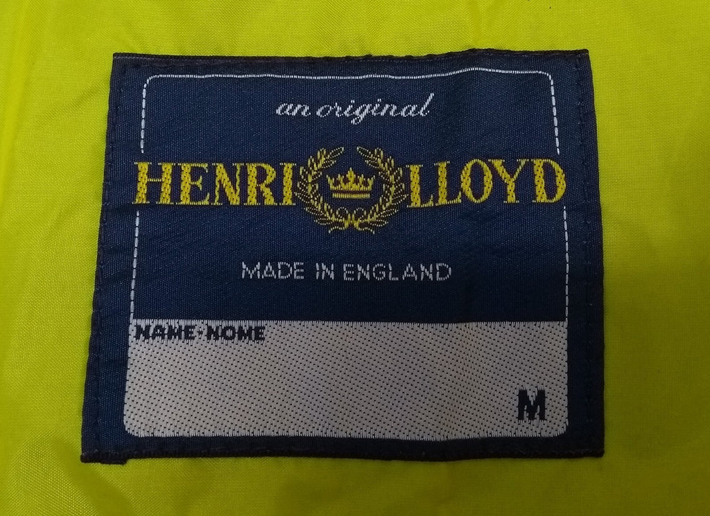 Vintage Henri Lloyd Sailing Jacket Foul Weather Waterproof Active Sports Wear
