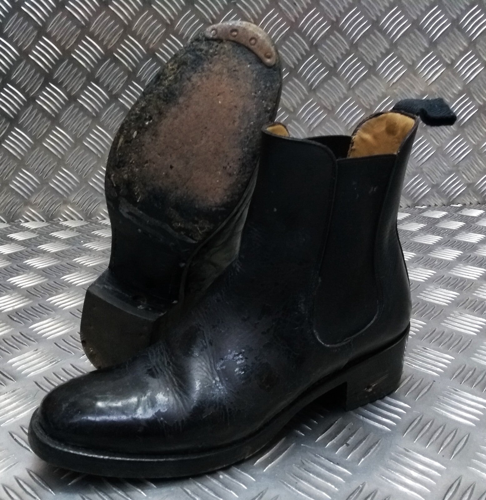 Chelsea Parade Boots Genuine British Officers Issue With Spur Housing