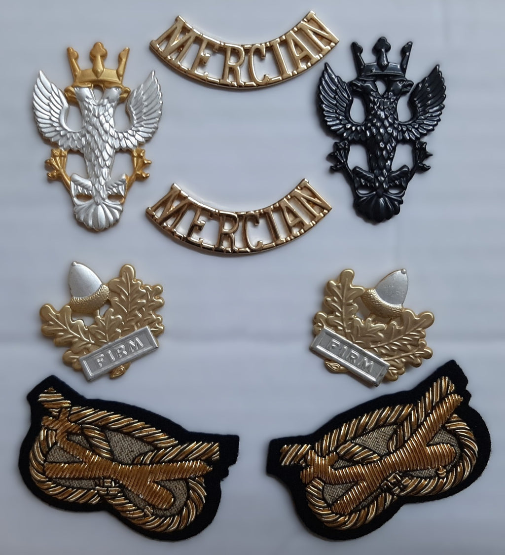 Mercian Regiment Insignia Assorted British Army Regimental Badges of the Mercs