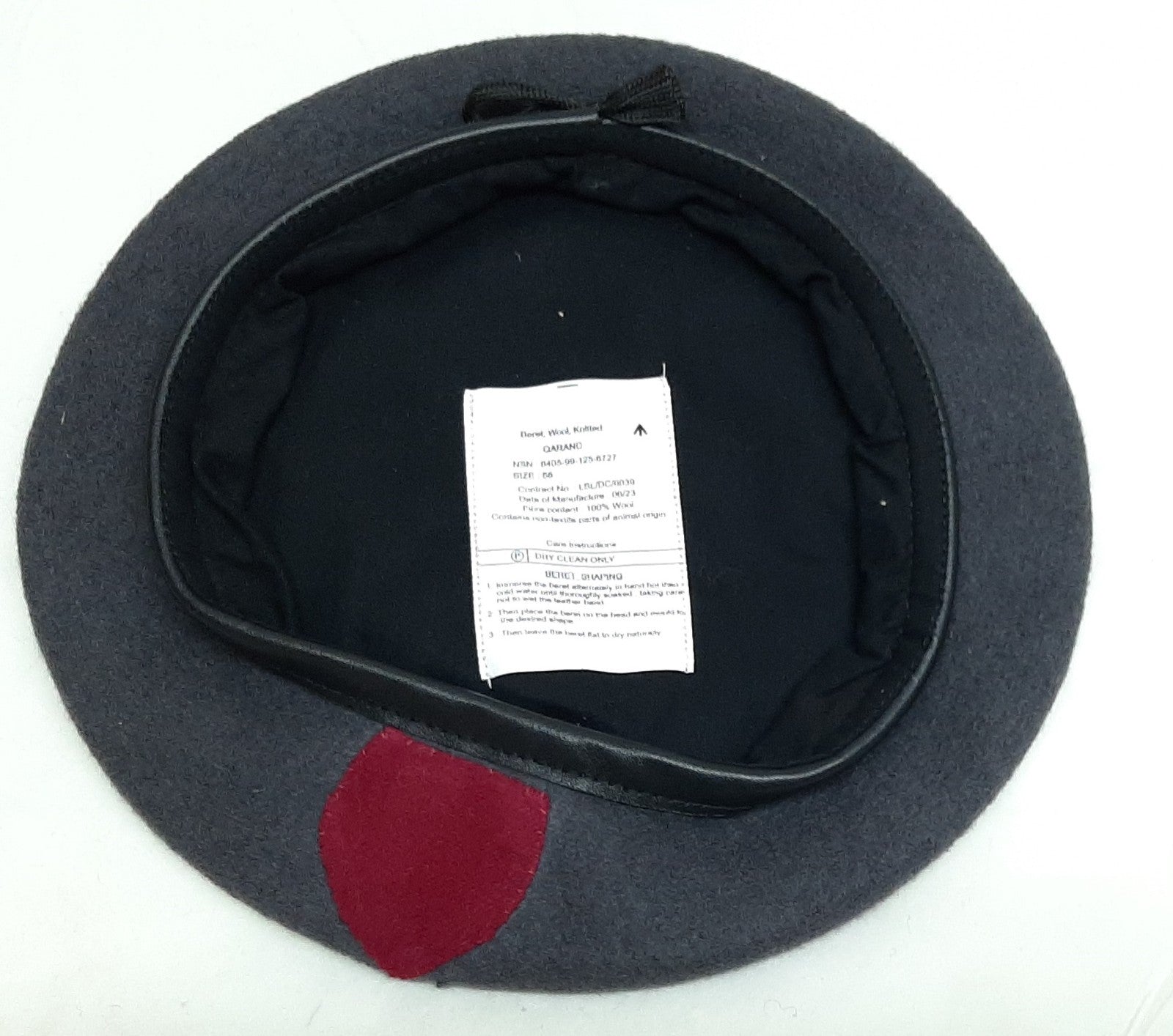QARANC Beret British Army Queen Alexandra's Nursing Corps Production Sample 56cm