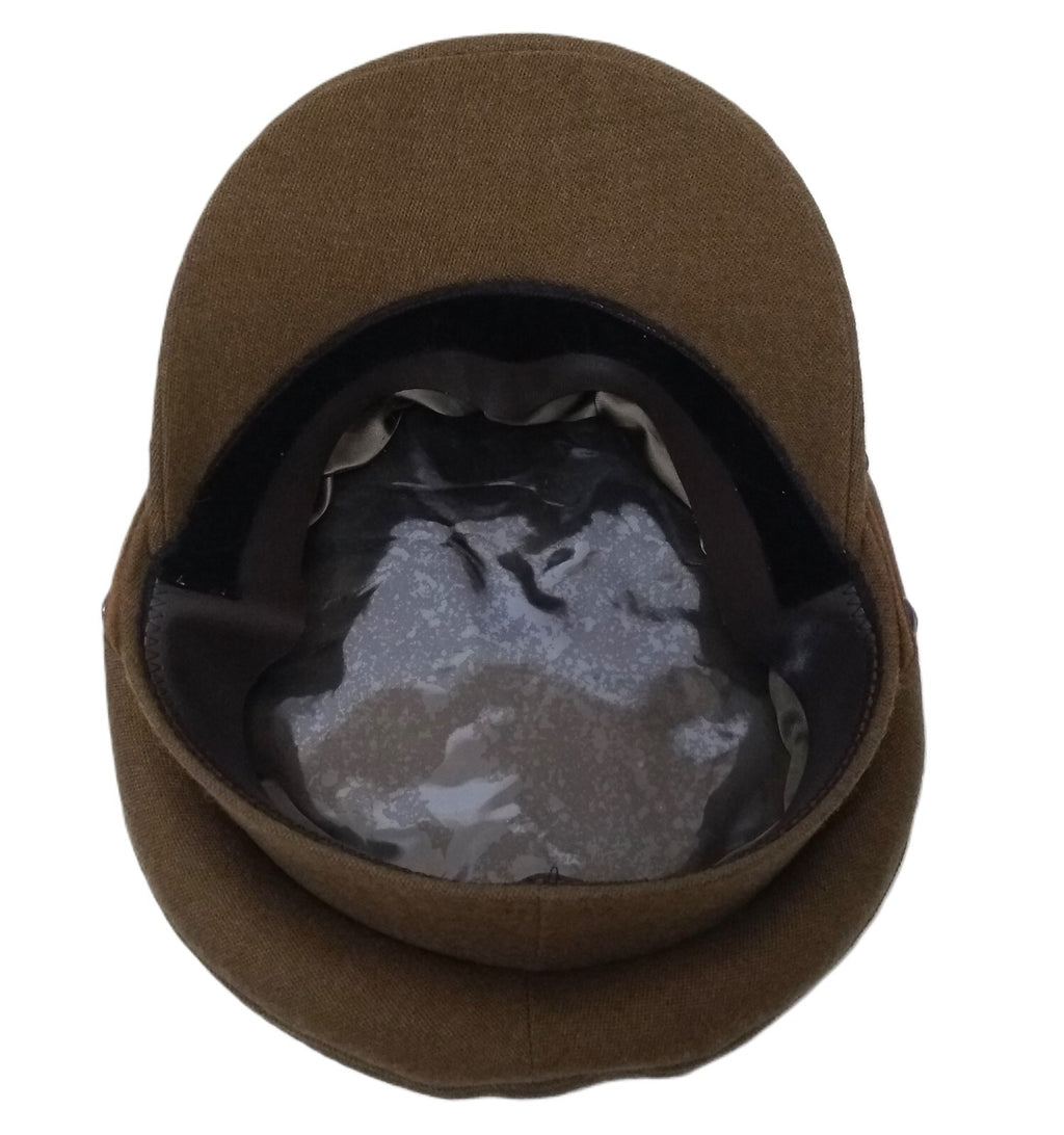 No2 Officers Hat Mercian British Army Full Insignia & Leather Chin Strap 53cm