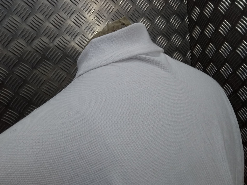 Short Sleeve Female White Shirt Utility Polo Style Physical Training PT Small