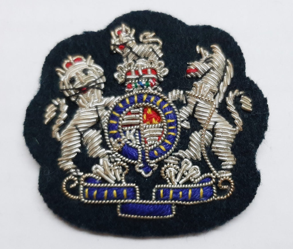 Mess Kit Badge WO1 Green British Hand Embroidered Insignia Arm Patch