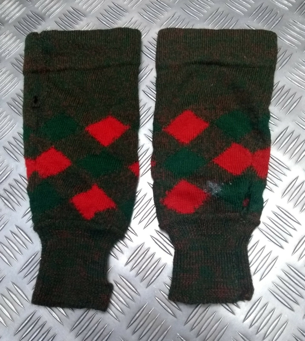 Footless Kilt Hose Regimental Tartan Pattern British Army Issue Highland Dress