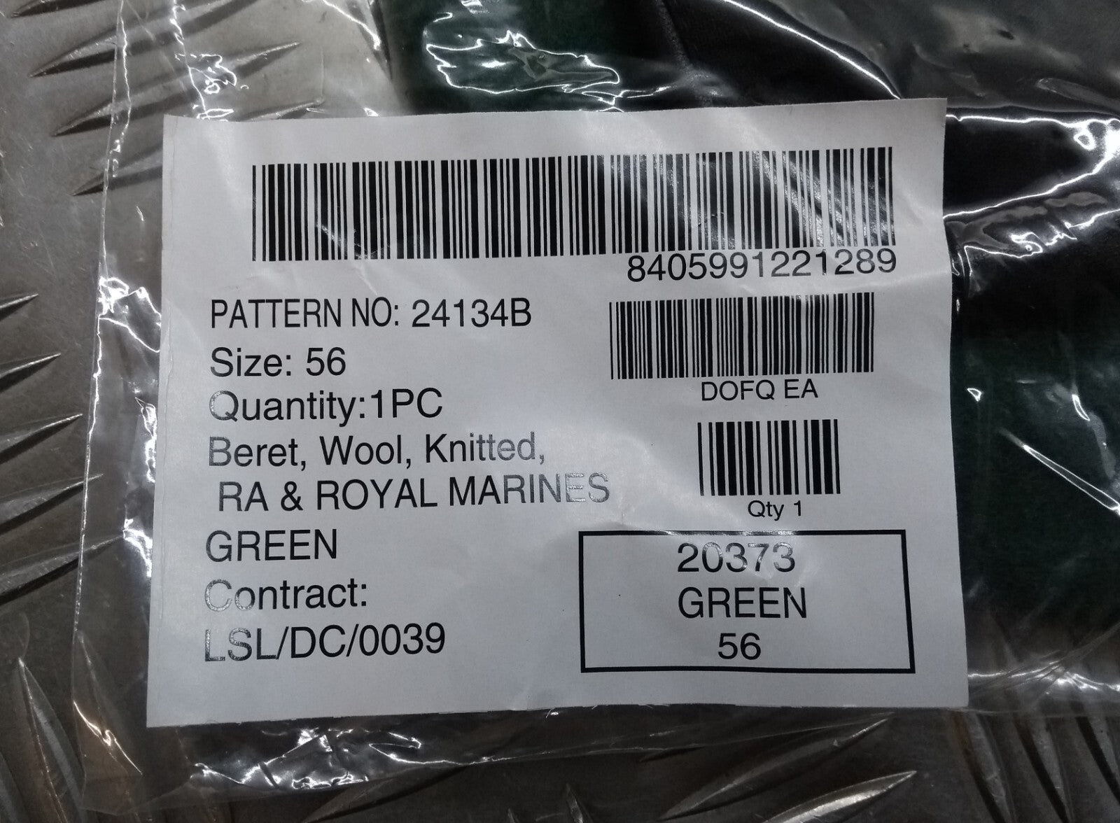 Green Beret RM & RA British Headwear Size 56cm