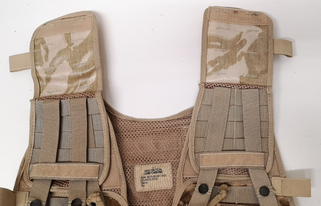 Desert Camo Tactical Load Carrying Molle Vest Genuine British Army Issue