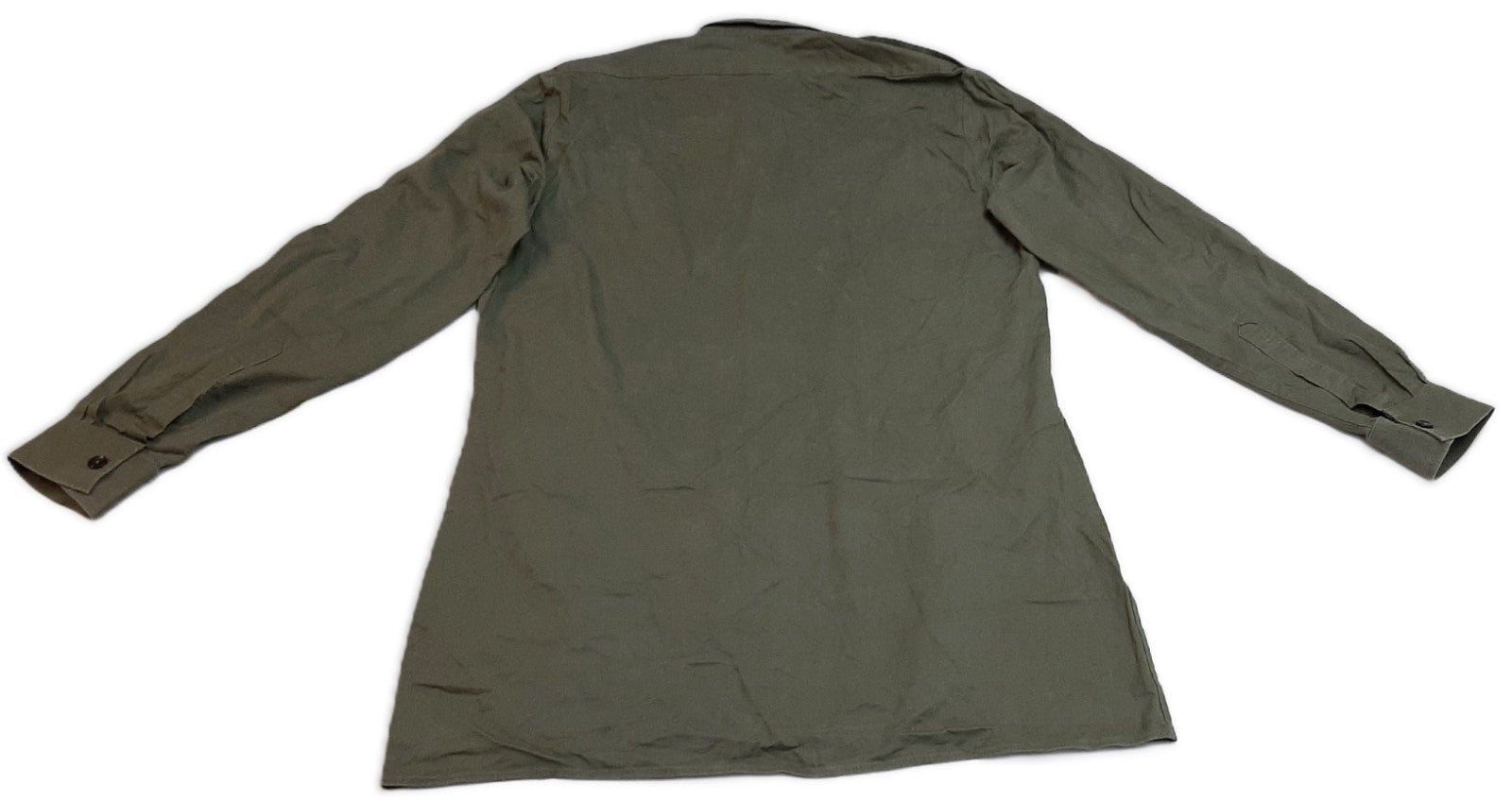 Combat Shirt British Army O.D Green General Service Long Sleeves Collar 38/40cm