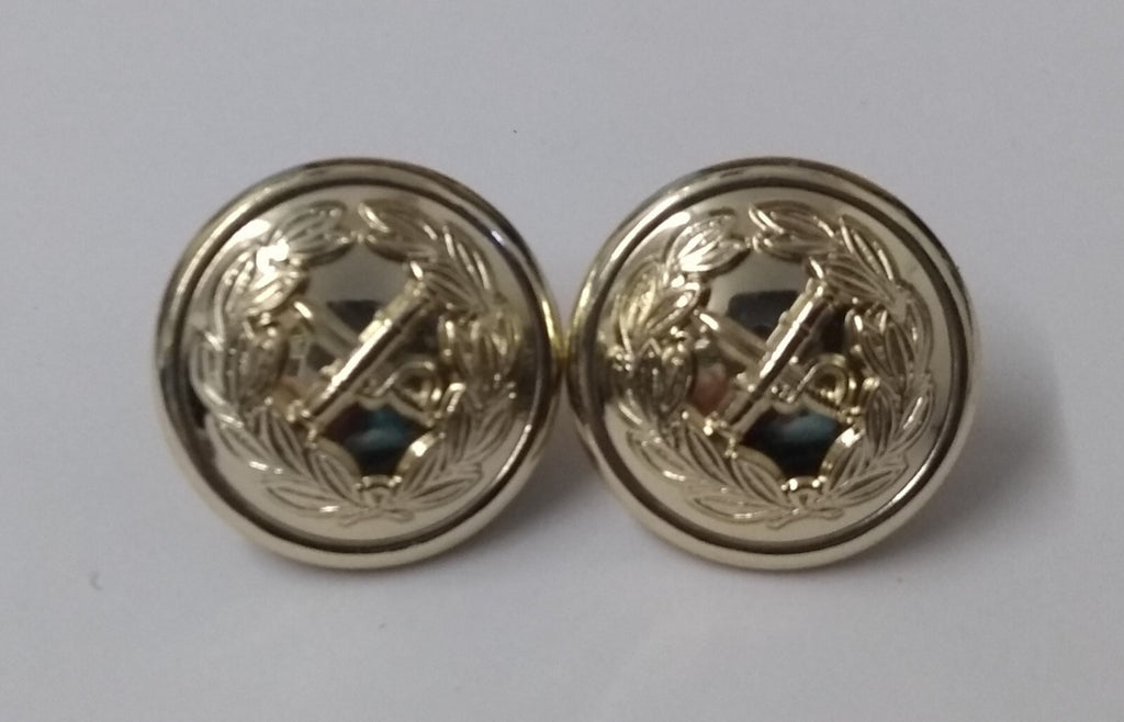 General Rank Insignia Buttons Standard Service Dress No1 / No2 Issue X 4 - NEW