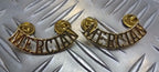 The Mercian Regiment Shoulder Title Badges Genuine British Issue- NEW