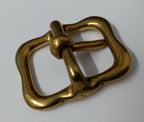 Genuine British Army Horse Guards & H Cav Brass 7/8" Bridle Crown Buckle New