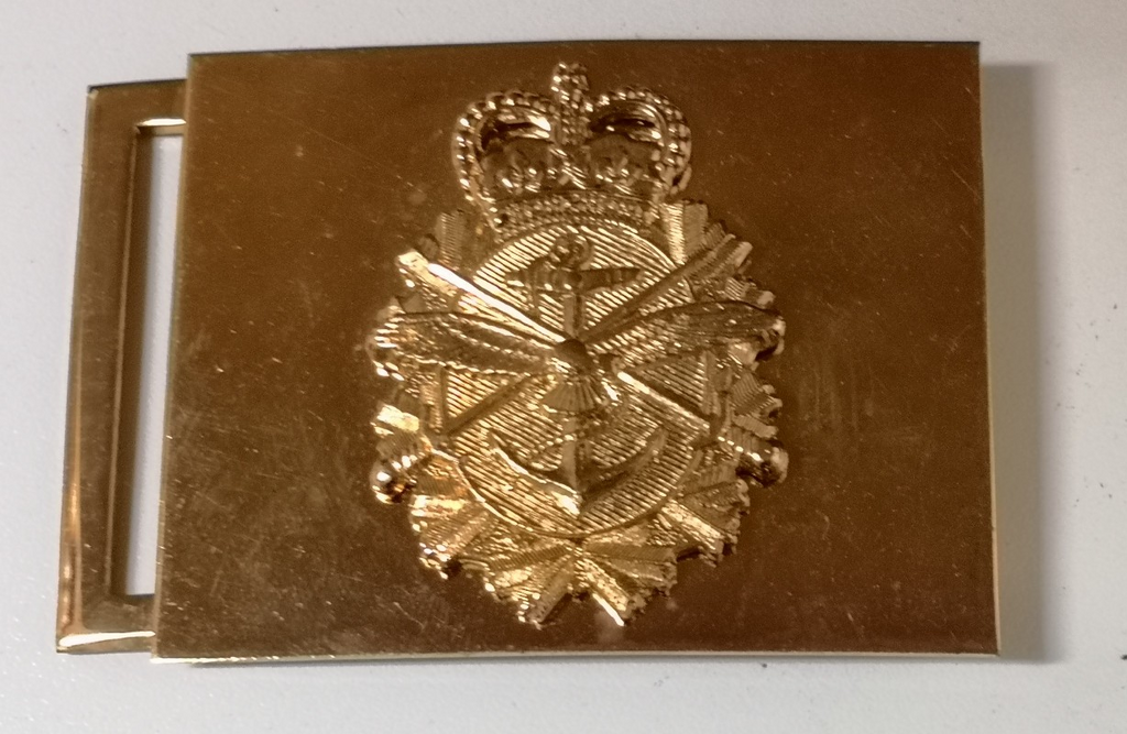 Canadian Armed Forces Belt Buckle Queen's Crown