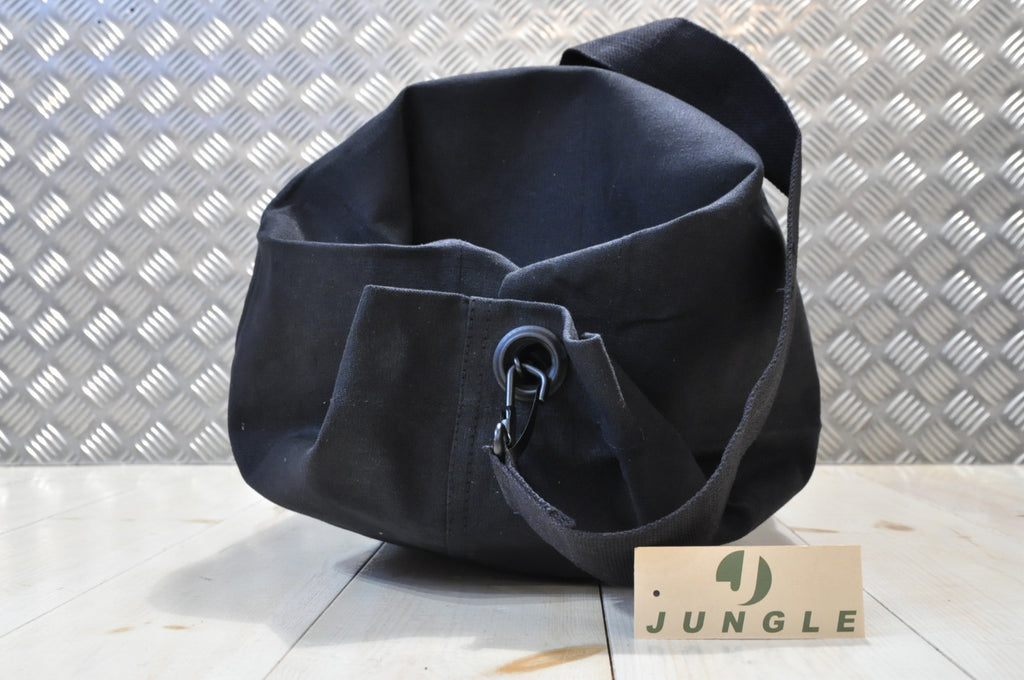 British Army Style Kitbag Canvas / Duffle / Shoulder Bag - BLACK - NEW KB5