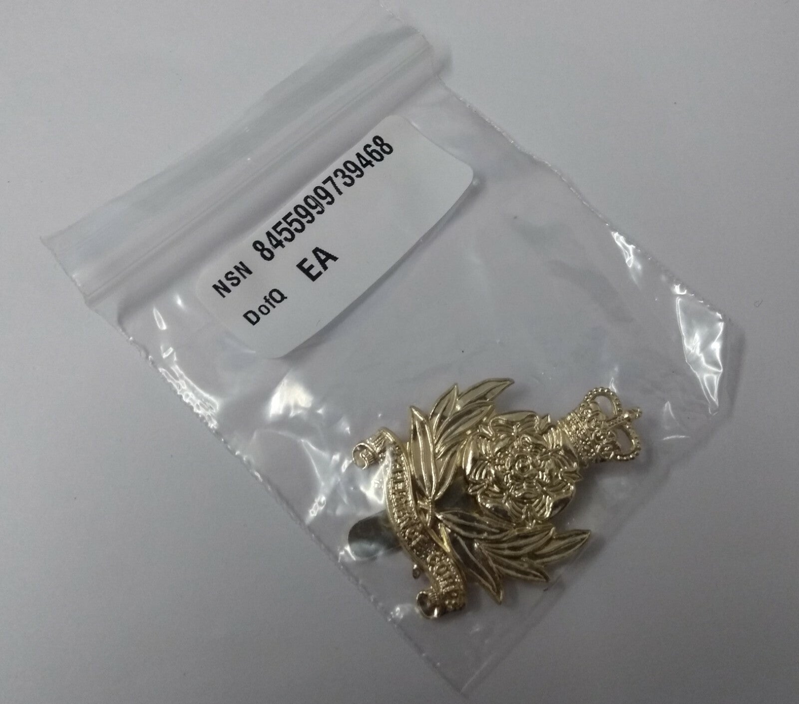 Genuine British Army Intelligence Corps Issue Insignia Metal Dress Hat Badge