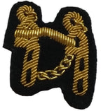 Mess Kit Badge Saddlery Harness Maker British Made Hand Embroidered Arm Patch