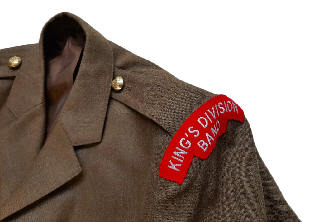British Army King's Division Band Drum Major Insignia No2 Dress Fad Jacket All Ranks 112cm