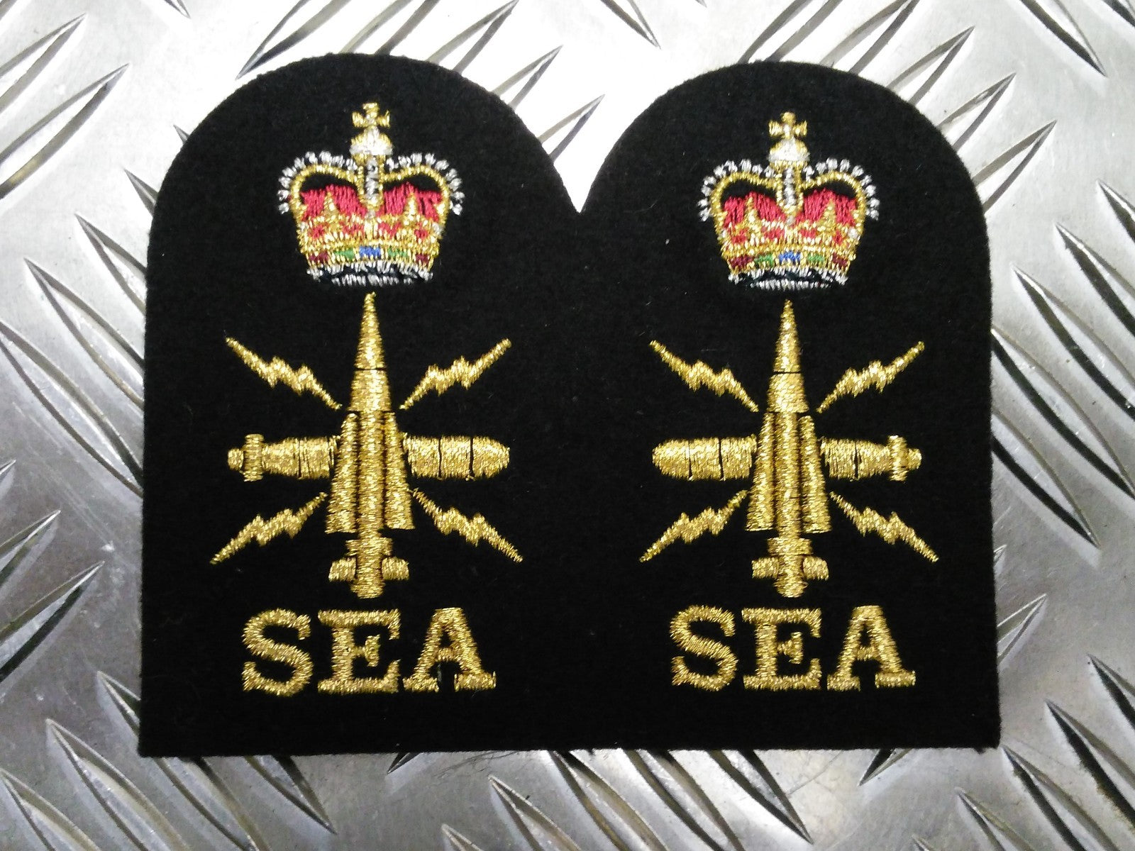 RN Royal Navy Embroidered Assorted Branch Qualification Badges Patches NEW