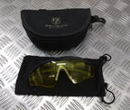Army Ballistic Glasses Revision Version 1 Hi Contrast Yellow Lens & Soft Case