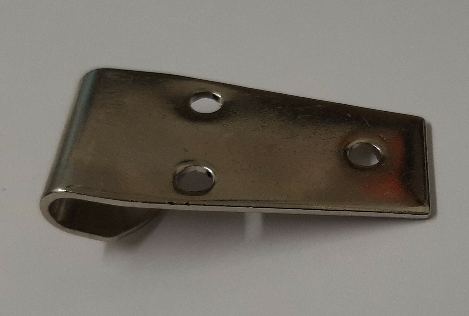 Sam Browne Nickel 3 Hole Buckle Latch Genuine Issue x1