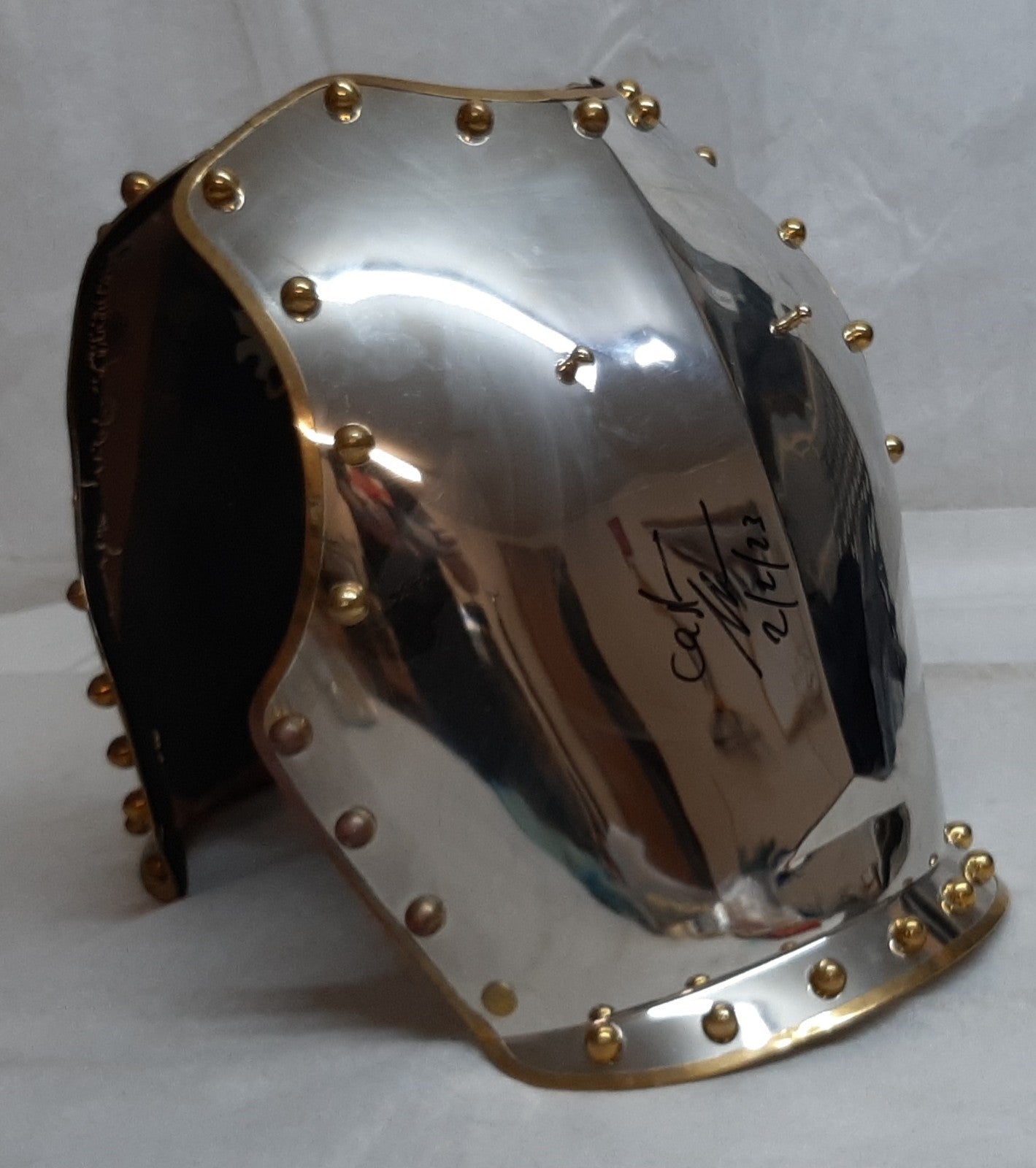 British Army Cuirass H Cav Household Cavalry Issue Polished Front & Backplate 1.