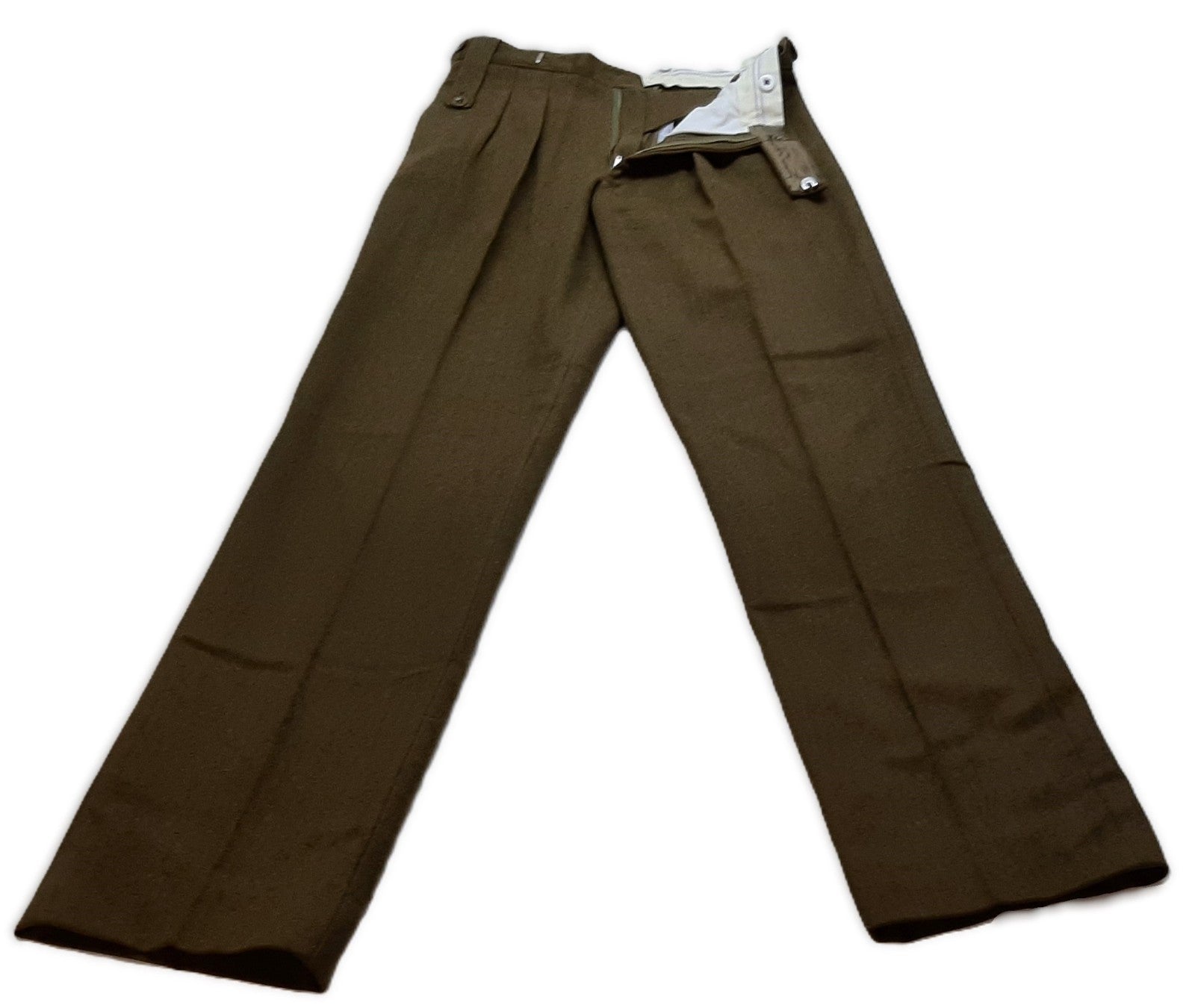 No2 Officer's Trousers British Army Peak Straight Backed Uniform Dress W30"