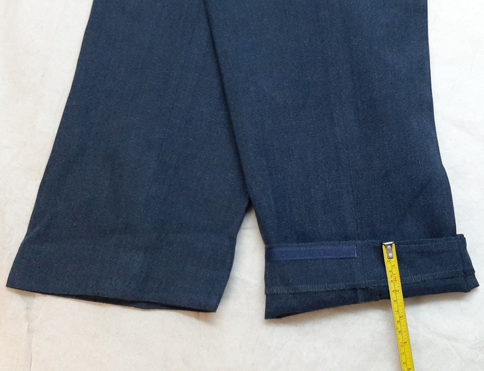 Trousers RAF Royal Air Force Blue - Grey Colour Older Type Waist 33"
