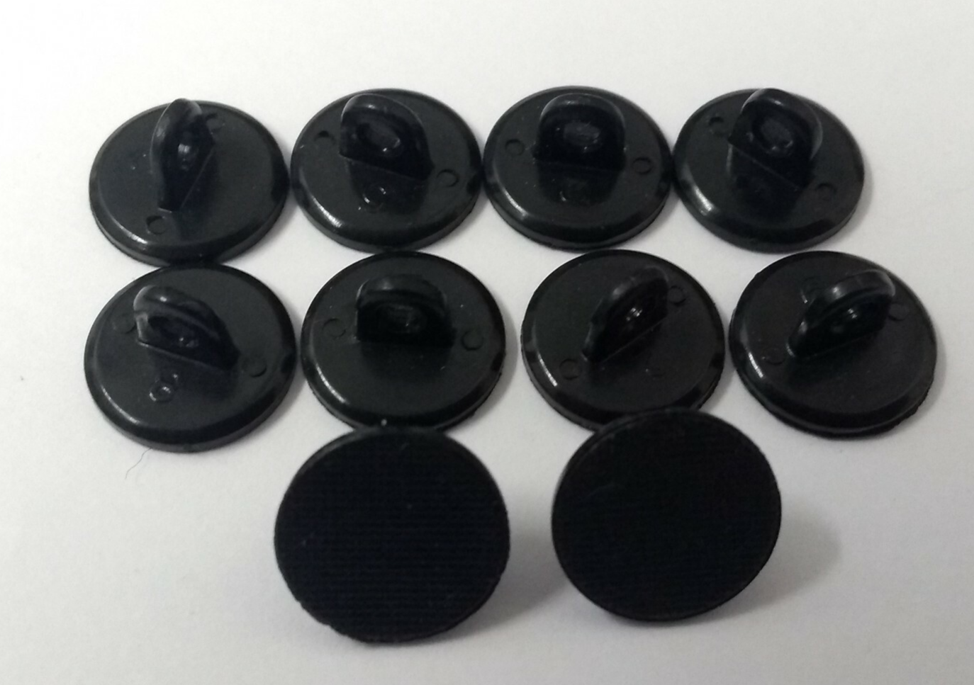 British RAF Royal Air Force RN Royal Navy Issue Dress Hat Black Buttons & Rings NEW