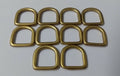 Brass D Rings British Issue Small 16mm For Accessories X10 STD261