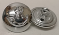 Light Infantry insignia Buttons Chrome / Silver 30L x4